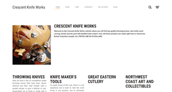 Desktop Screenshot of knivesonnet.com